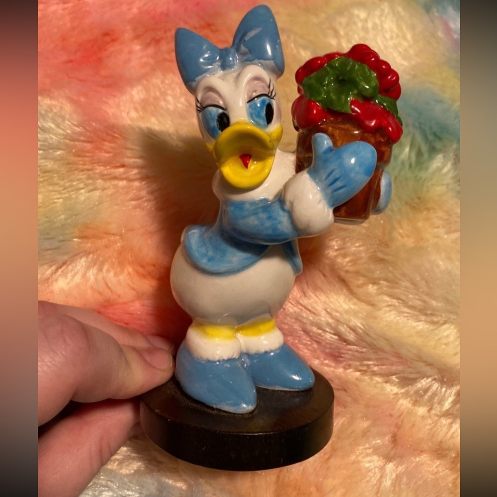 Vintage Disney Daisy Duck Figurine